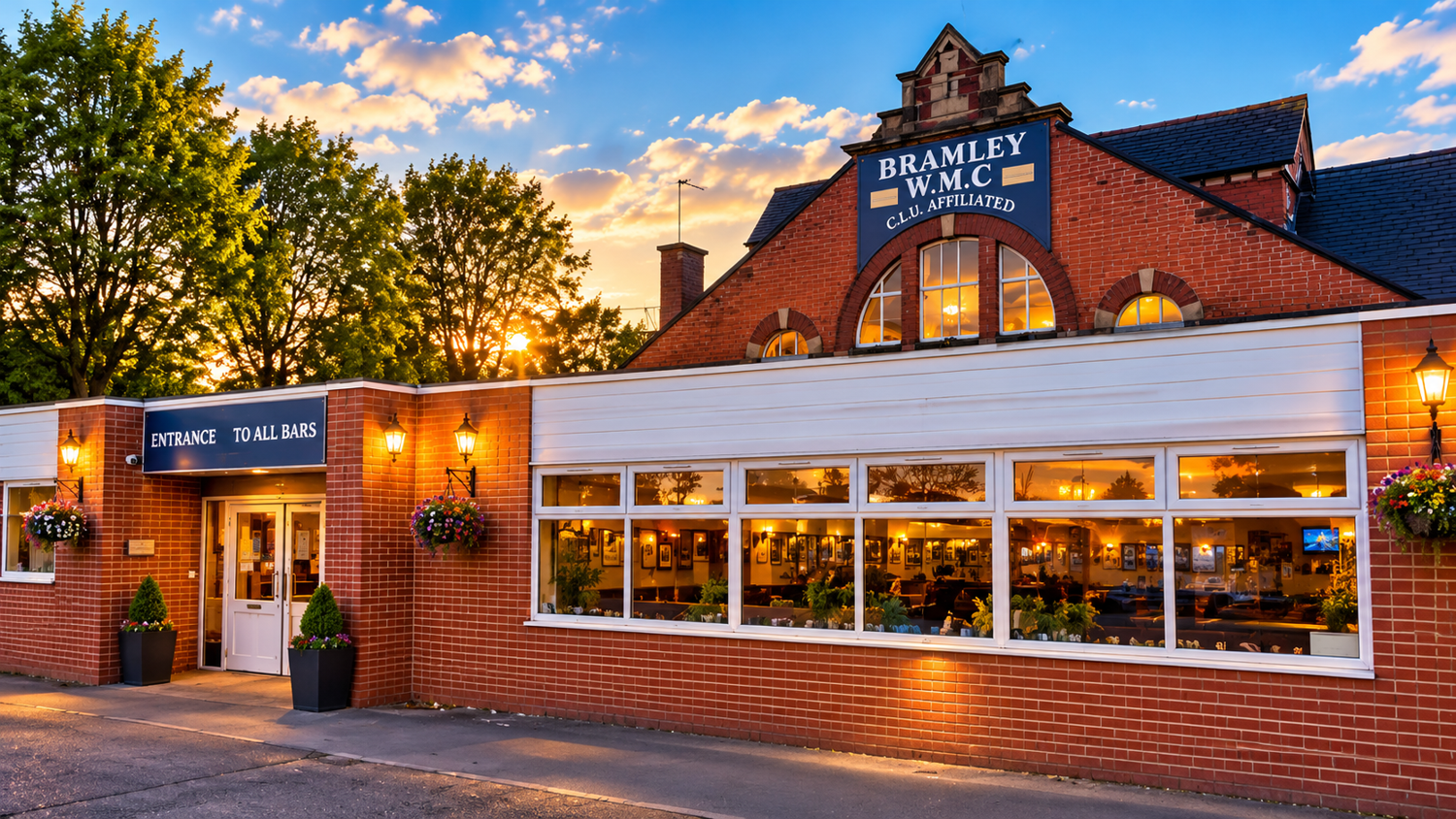 Exterior of Bramley Working Men's Club
