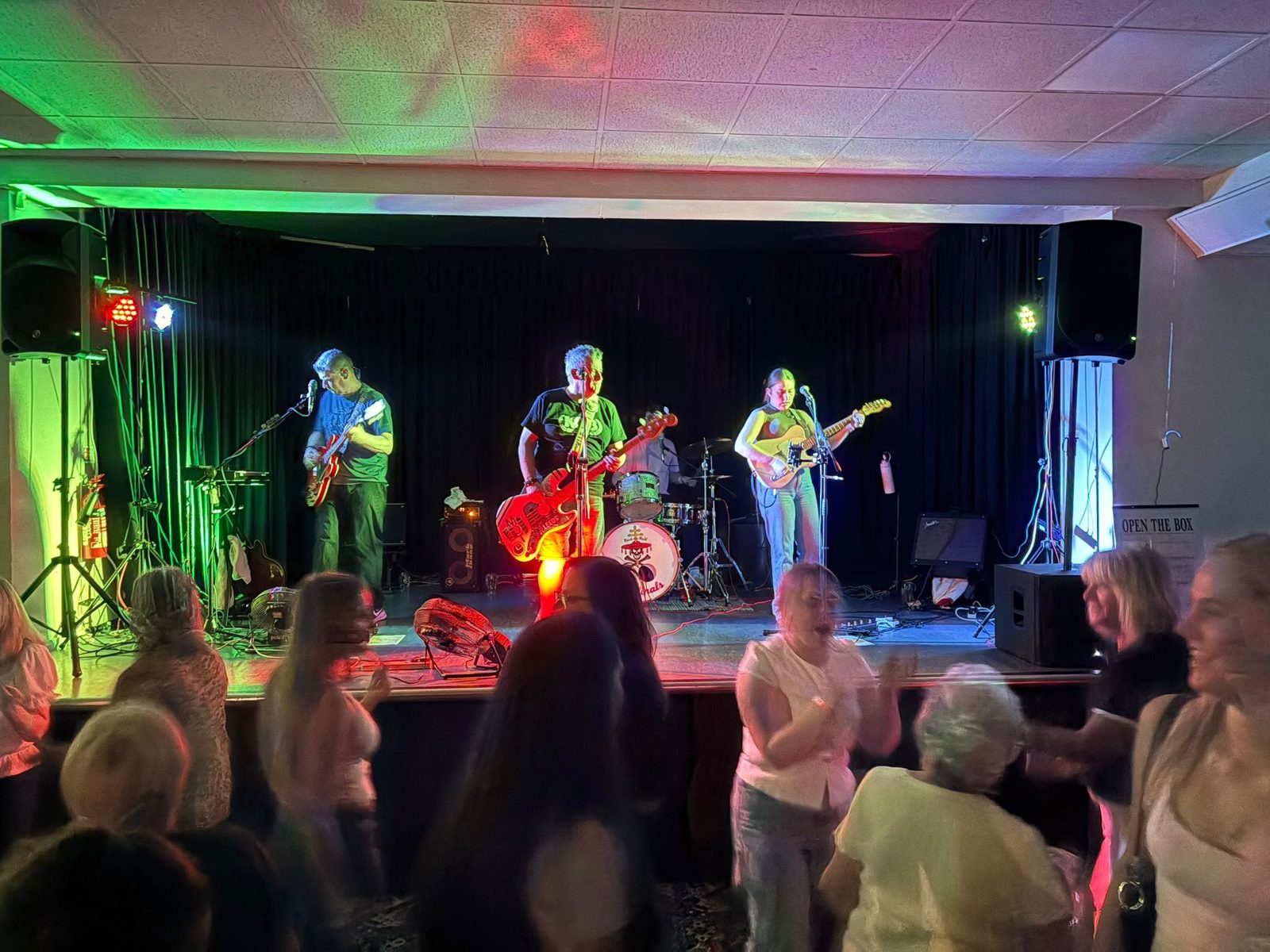 Live entertainment in the Concert Room
