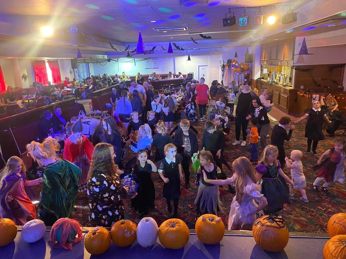 Busy club celebration