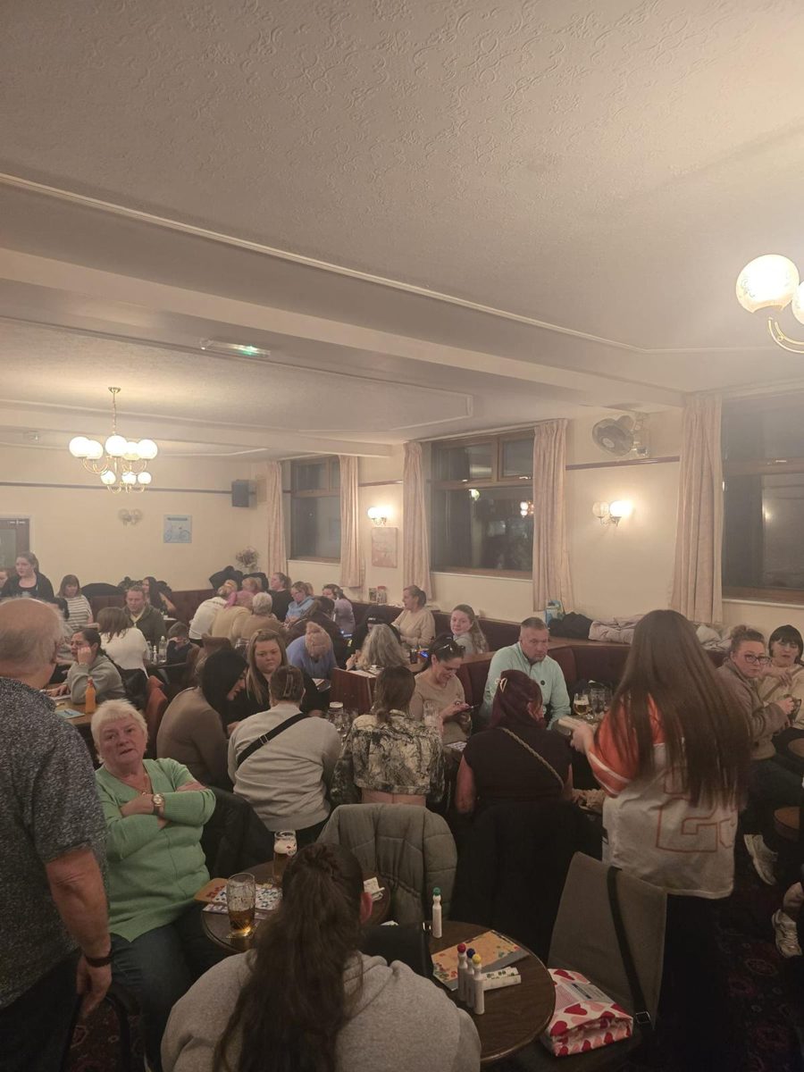 A busy club gathering